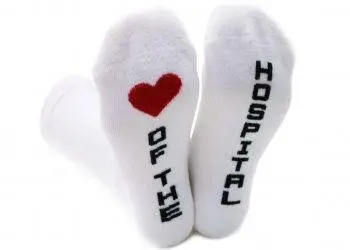 New Heart of the Hospital Socks Offered by Healthmark