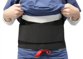 Support Yourself with The Adjustable Back Brace with Thermo-Pad